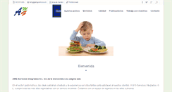 Desktop Screenshot of amgserviciosintegrados.es